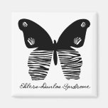 EDS Butterfly Zebra Stripe Magnet