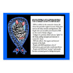 EDS Zebra Awareness, Wallet Card. business cards