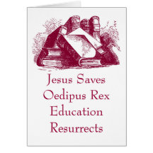 Education Resurrects Greeting Card