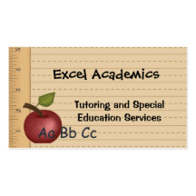 Education Services Business Card