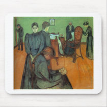 Edvard Munch - Death In The Sickroom 1895 Mouse Pad