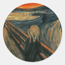 Edvard Munch - The Scream Sticker