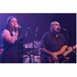 Edward and Cassandra Live on Stage photo sculptures