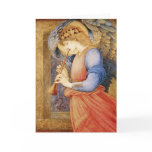 Edward Burne-Jones - An Angel Playing a Flageolet Card