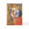 Edward Burne-Jones - An Angel Playing a Flageolet cards