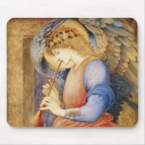 Edward Burne-Jones - An Angel Playing a Flageolet