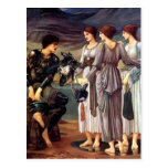 Edward Burne-Jones- The Arming of Perseus Postcard