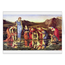 Edward Burne-Jones The Mirror of Venus Cards