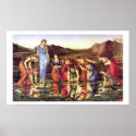 Edward Burne-Jones The Mirror of Venus poster posters