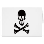 Edward England-Black Greeting Cards