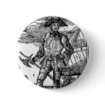 Edward England Pirate Portrait buttons