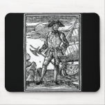 Edward England Pirate Portrait mousepads