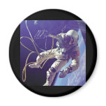 Edward H. White first American Space Walker NASA magnets
