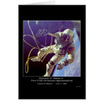 Edward H. White II-NASA The First American Spacewa Card