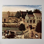 Edward Hicks - The estate of David Twining 1787 posters