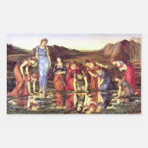 Edward Jones - The mirror of Venus Rectangle Stickers