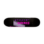 Edward Lacroix Skateboard Deck Black Design