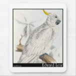 Edward Lear's Greater Sulphur-Crested Cockatoo mousepads