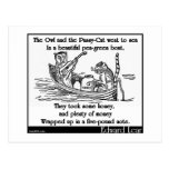 Edward Lear's The Owl and the Pussy-Cat Post Cards