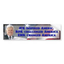 Edward Ted M Kennedy, U.S. Senator bumper stickers