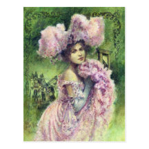 Edwardian Dancer Postcard