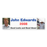 Edwards6, Edwards8, John Edwards, 2008, Good Lo... bumper stickers