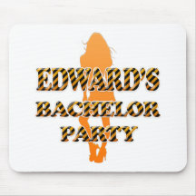 Edward's Bachelor Party Mouse Mats