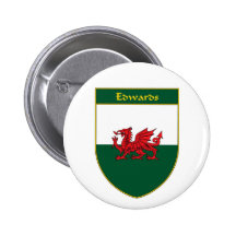 Edwards Welsh Flag Shield Pin