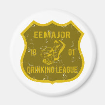 EE Major Drinking League Magnet