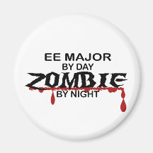 EE Major Zombie Fridge Magnet