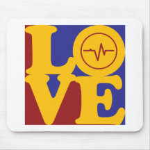 EEG Love Mouse Pad