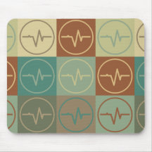 EEG Pop Art Mouse Pad