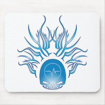 EEG Skull Mouse Mat