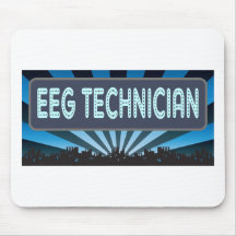 EEG Technician Marquee Mouse Mats