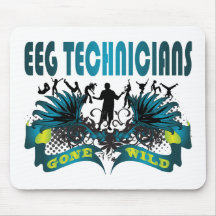 EEG Technicians Gone Wild Mouse Mats