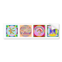 EEYAWA - Karuna Reiki by Navin Joshi Bumper Sticker