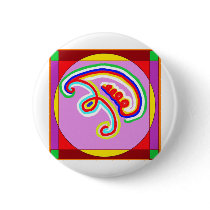 EEYAWA - Karuna Reiki by Navin Joshi Pinback Button