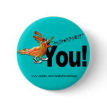 Eff You Button Pin