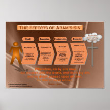 Effects of Sin (Classroom Chart) Print