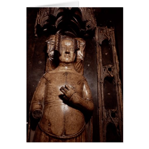 Effigy of Philippa of Hainault Card