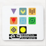 eg symbols design Mousepad