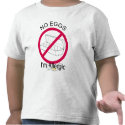 Egg Allergy t-shirts