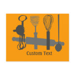 Egg Beaters Spoon and Rolling Pin Designs Post Cards