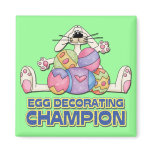 Egg Decorating Champion magnets