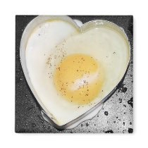 Egg Hearts Fridge Magnets