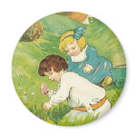 Egg Hunt Refrigerator Magnet
