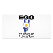 Egg, it’s what’s on a liberals’ face!