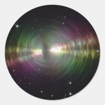 Egg Nebula Round Stickers