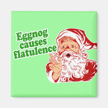 Eggnog Causes Flatulence Magnets