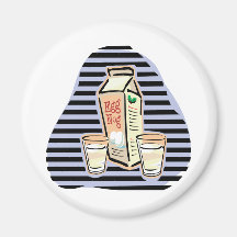 Eggnog Fridge Magnet
